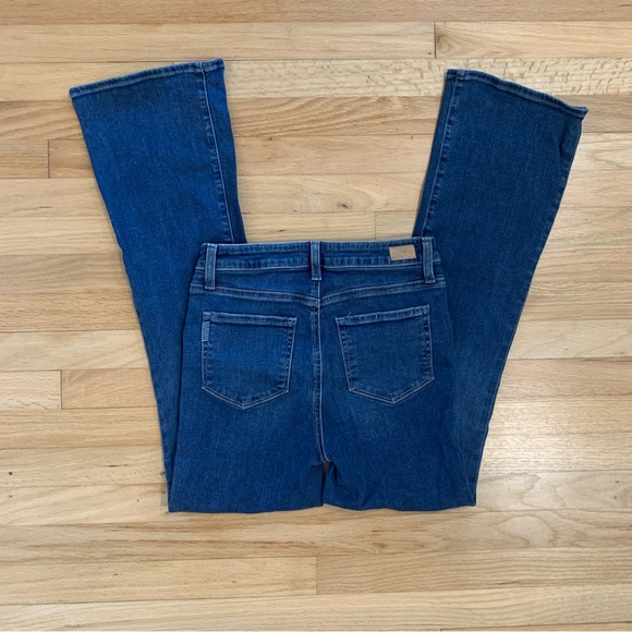 PAIGE High Rise Laurel Canton Jacques Bootcut Denim Jeans Medium Wash Sz 28 - Picture 14 of 15